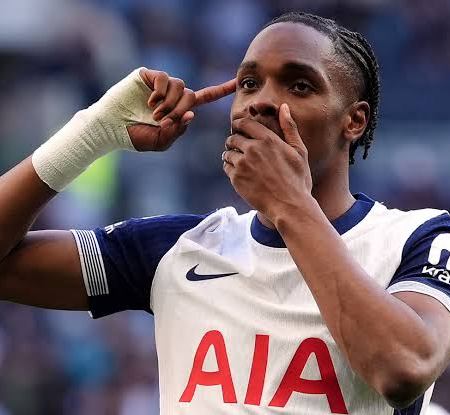 Tottenham Hotspur attacker Mathys Tel